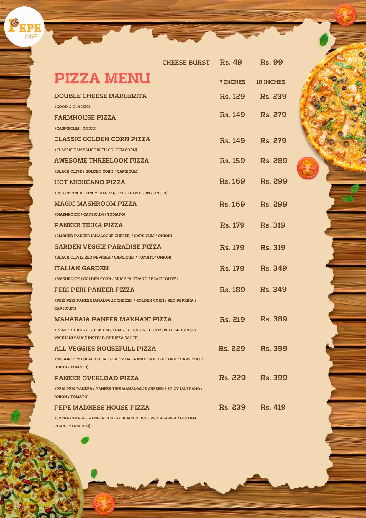 Pizzas